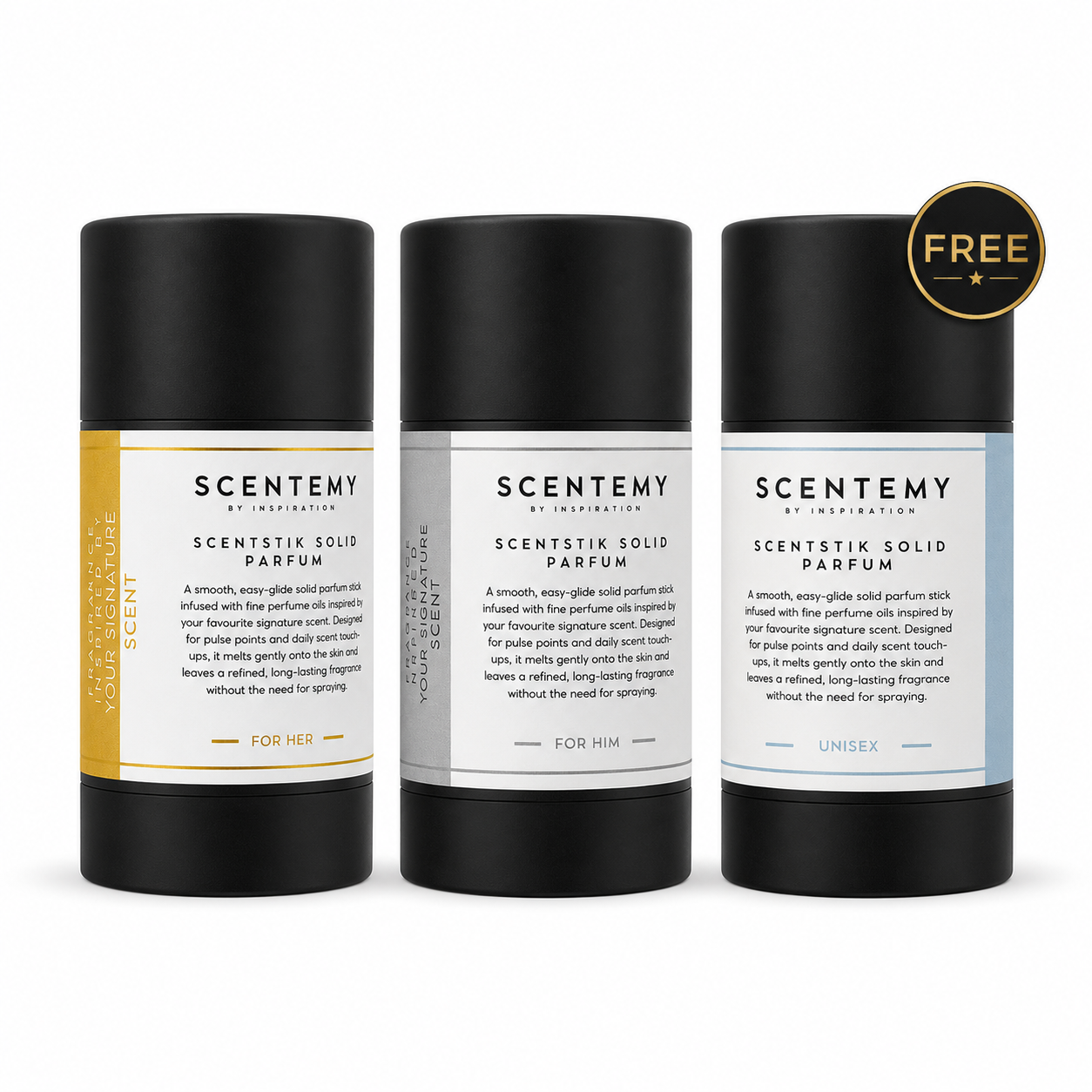 SCENTEMY ScentStik Solid Parfum 3 For 2 Bundle
