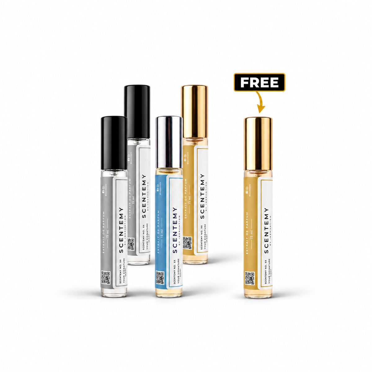 Choose any 4 + 1 FREE 15ml Scents Black November Bundle (Limited Time Only)