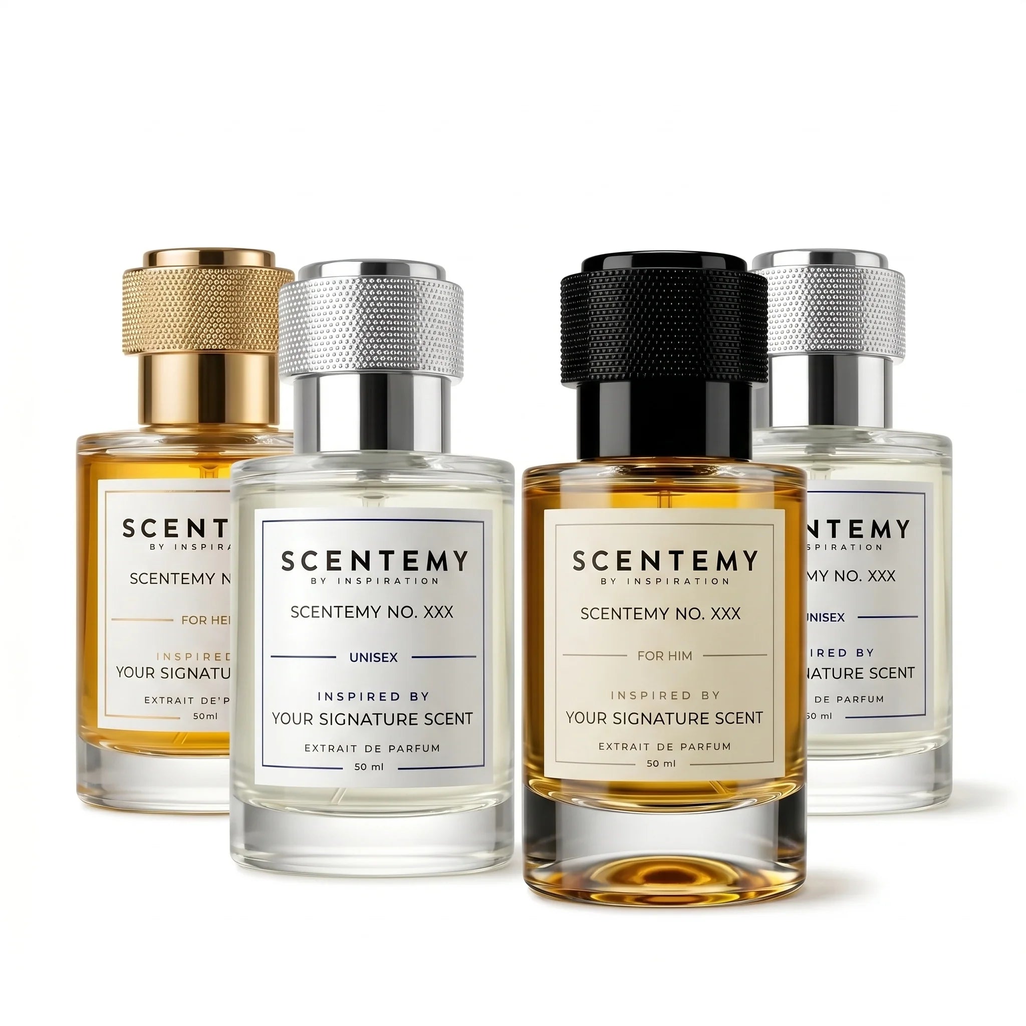 Choose Any 4 X 50ml Scents Bundle Perfume Bundles by SCENTEMY.CO.ZA