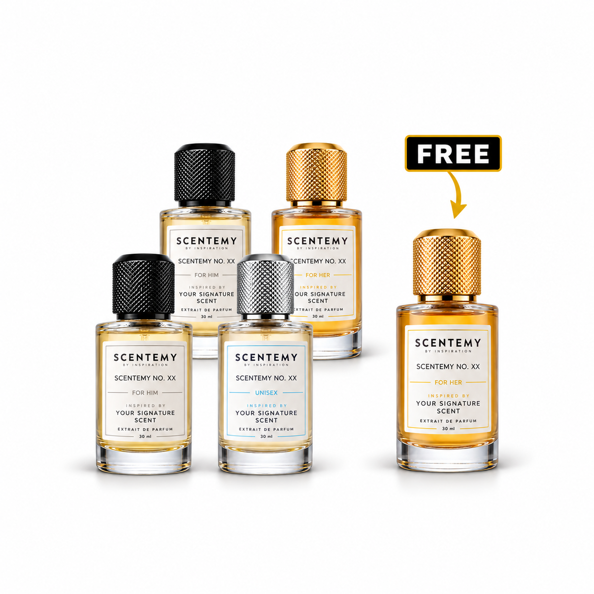 Choose any 4 + 1 FREE 30ml Scents Black November Bundle (Limited Time Only)