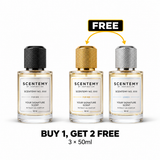 Limited Time Only: Buy 1 Get 2 FREE 50ml Perfume Bundle